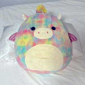 Rainbow unicorn squishmallow